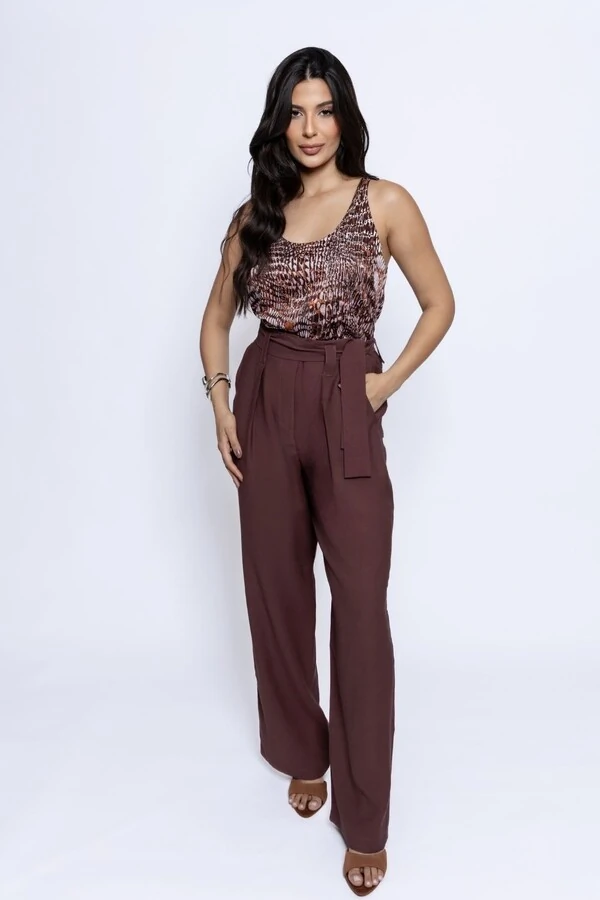 Regata Estampa Animal Print