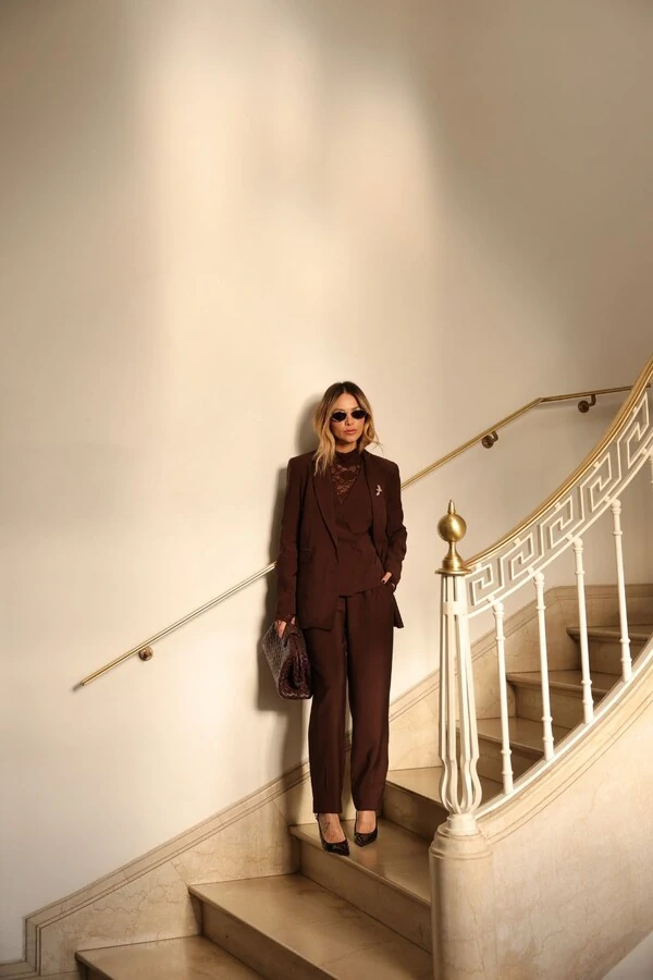 Blazer Alongado Com Lapela