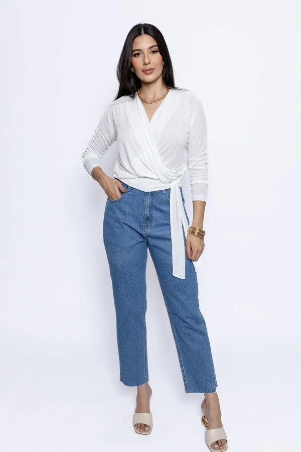 Blusa Cashequer Malha Texture