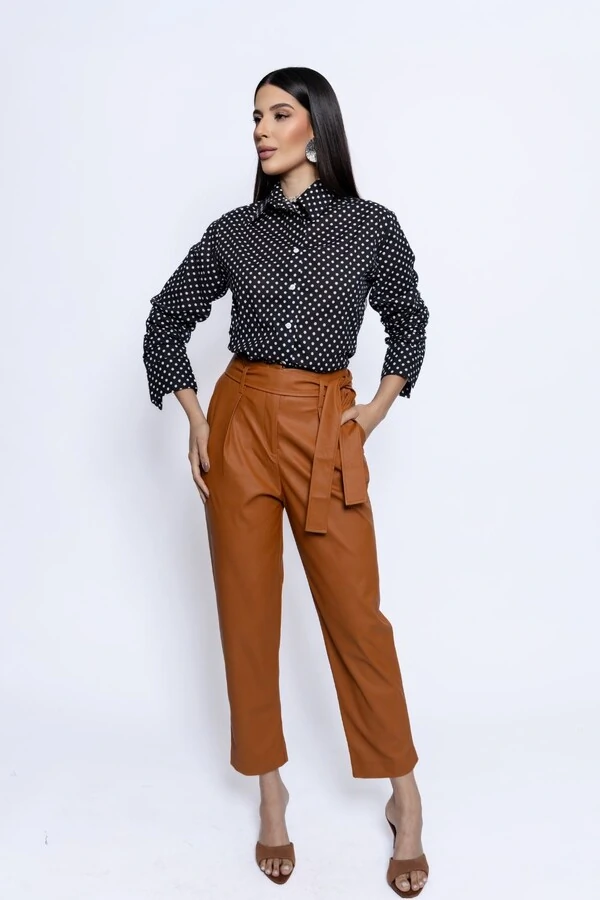 Camisa Oversized Poá