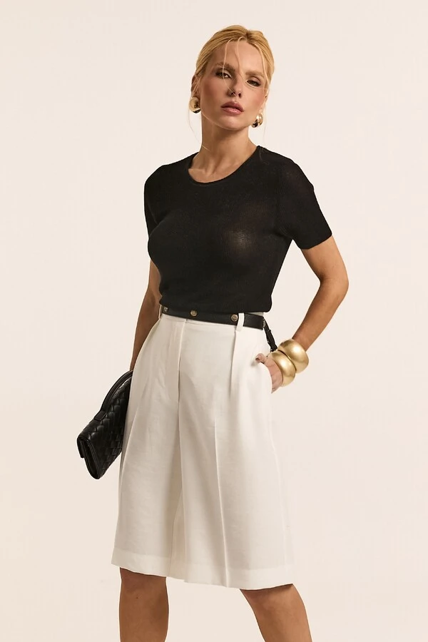 T-shirt Gola Careca de Tricot Timeless