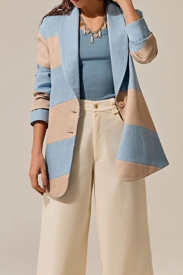 Blazer Tweed Bicolor