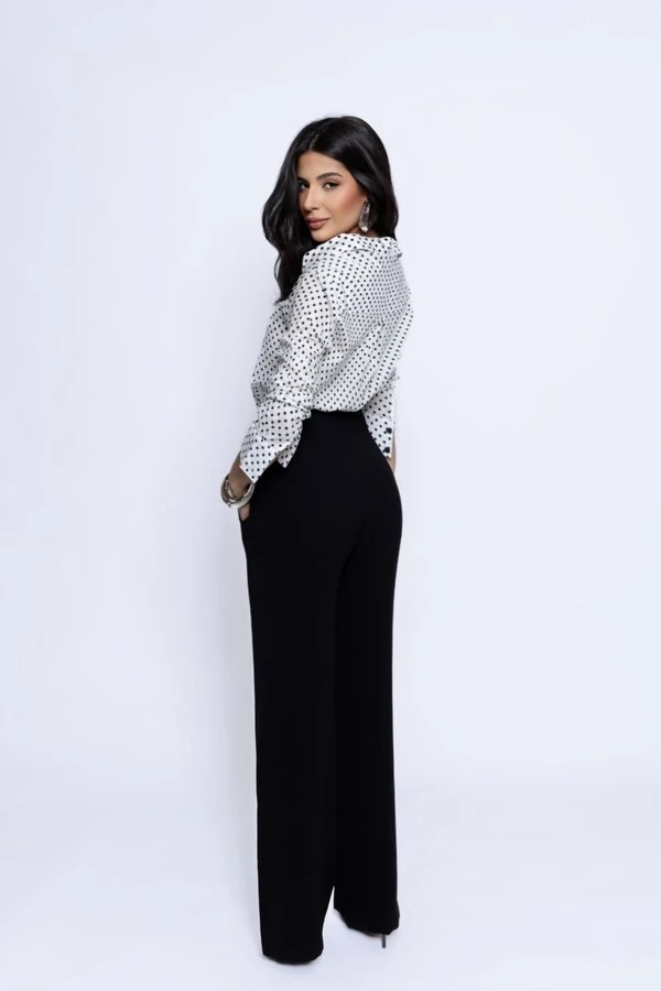 Camisa Oversized Poá