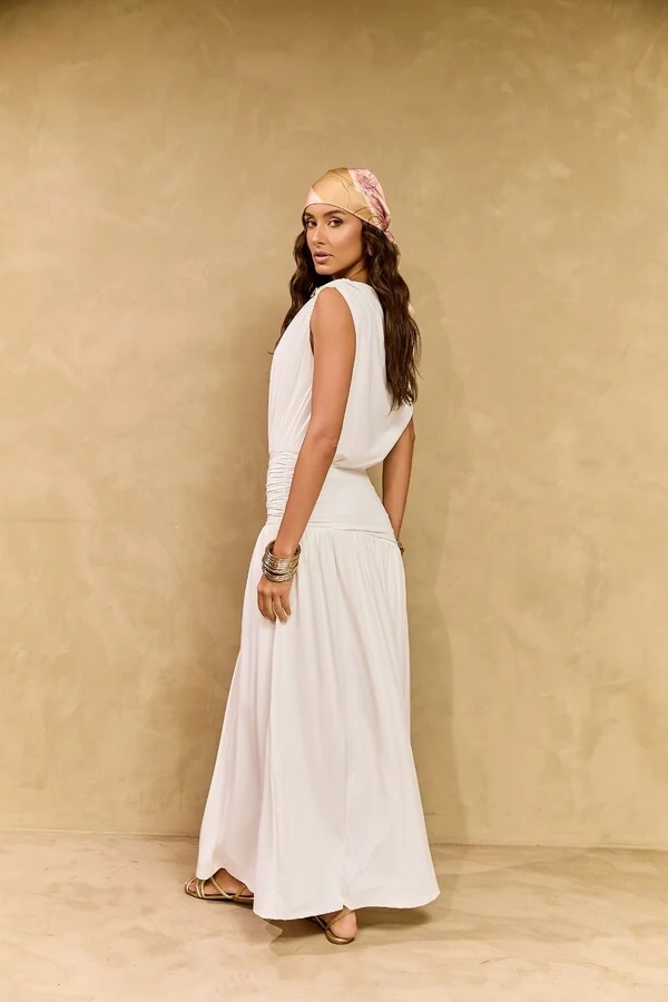 Vestido Pala Drapeada