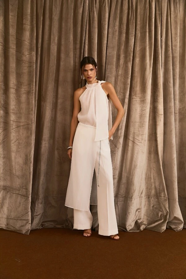 Calça Reta Alfaiataria