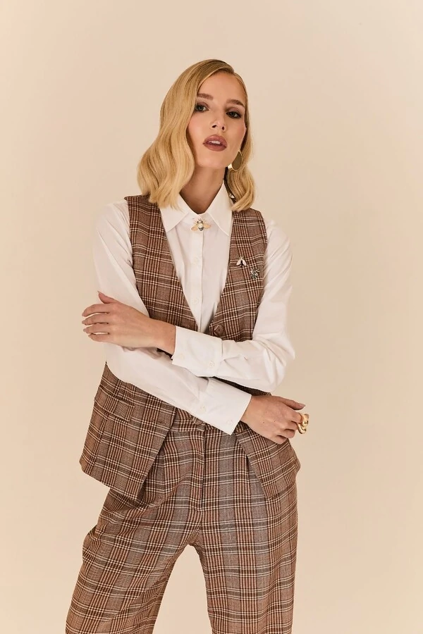 Camisa Clássica Branca Tricoline