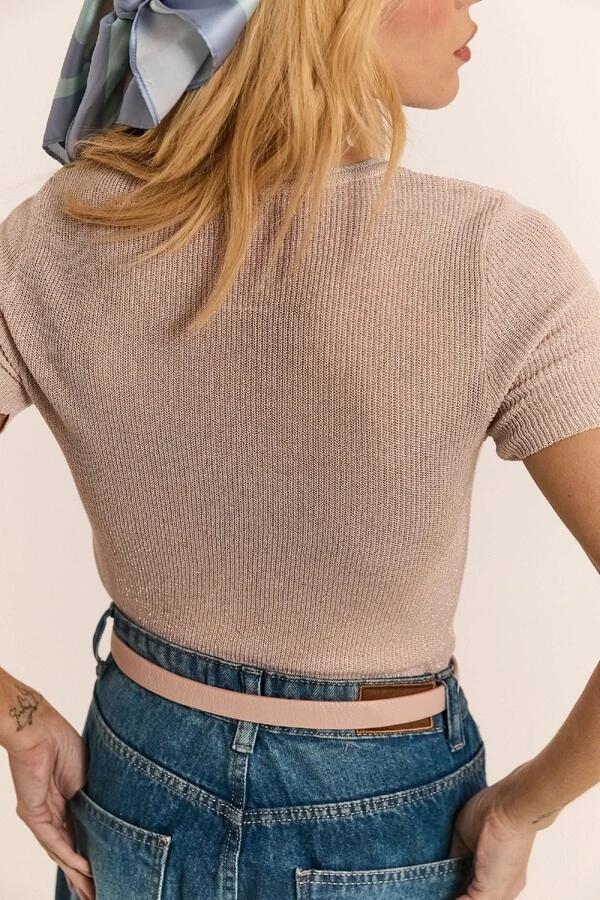 T-shirt Gola Careca de Tricot Timeless