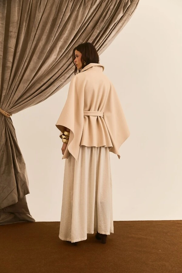 Capa Over Lã Batida