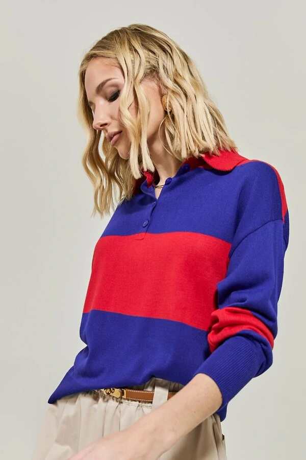 Polo Tricot Maxi Listras