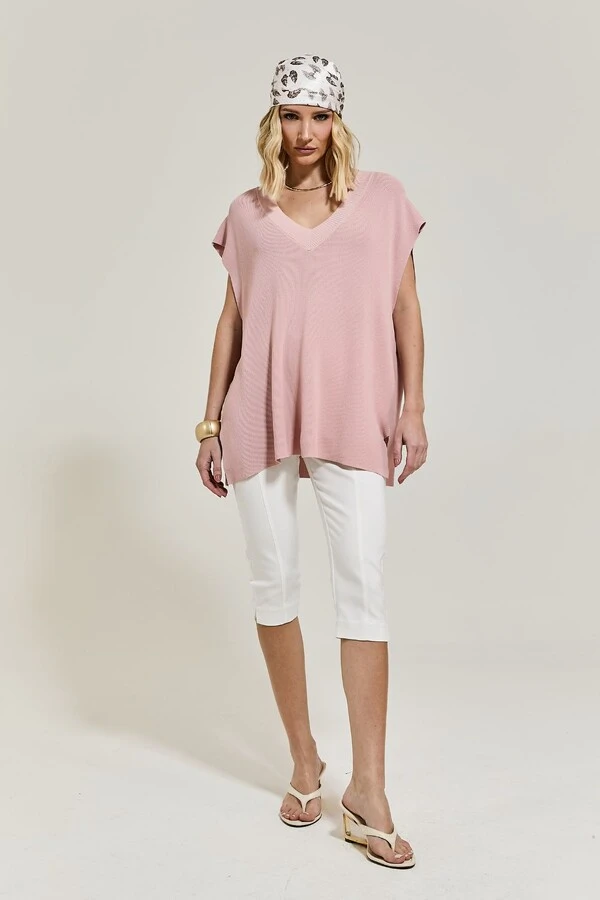 Colete Oversized Decote em V
