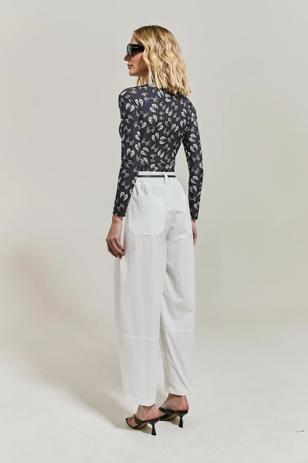 Calça Balloon Cotton Tech