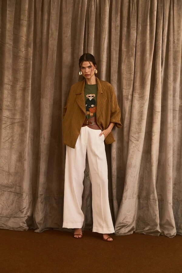 T-shirt Urso Estampada PRÉ-VENDA