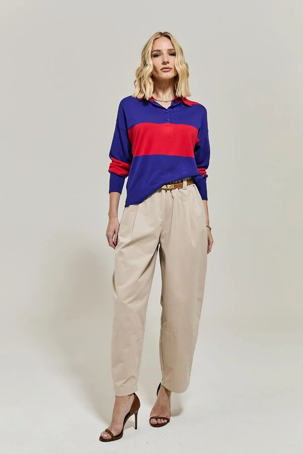 Polo Tricot Maxi Listras