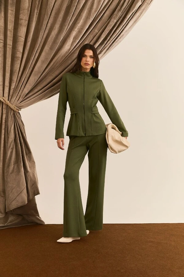 Jaqueta Comfy Gola Alta