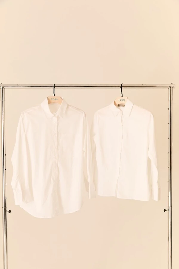 Camisa Clássica Branca Tricoline