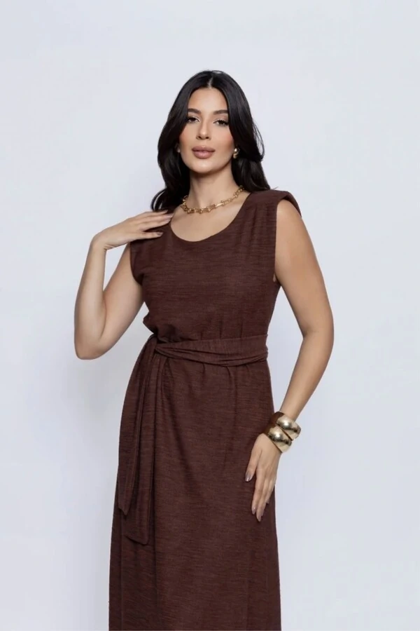 Vestido Assimétrico Malha Texture