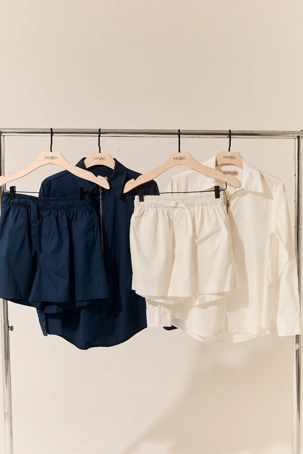 Camisa Zíper Tricoline