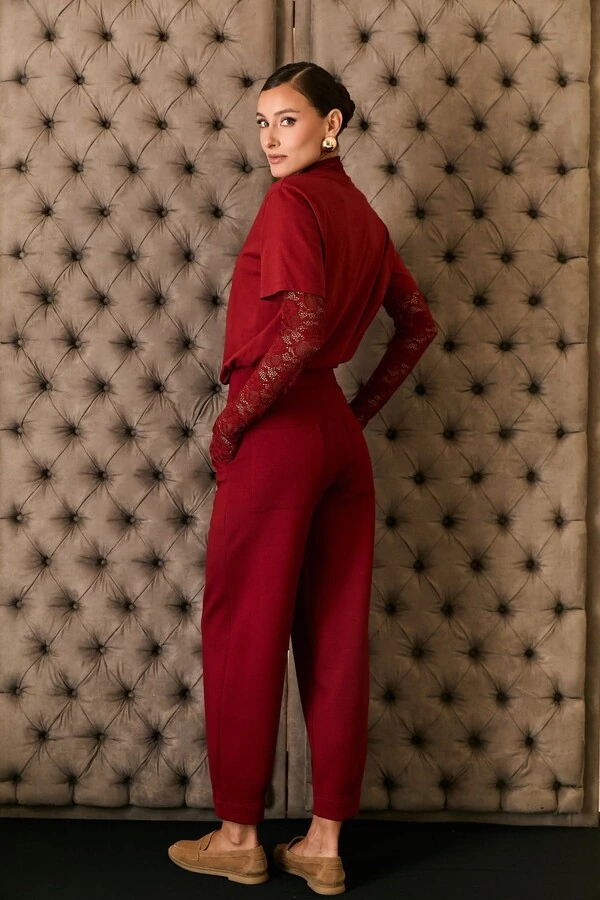 Calça Com Bolso Em Malha Power