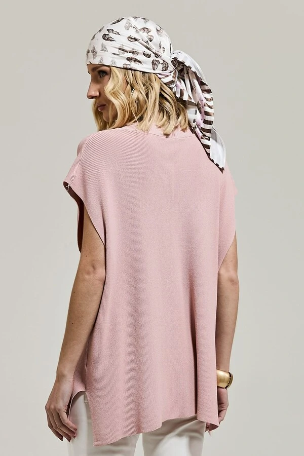 Colete Oversized Decote em V