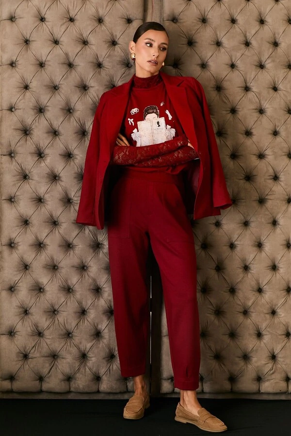 Calça Com Bolso Em Malha Power