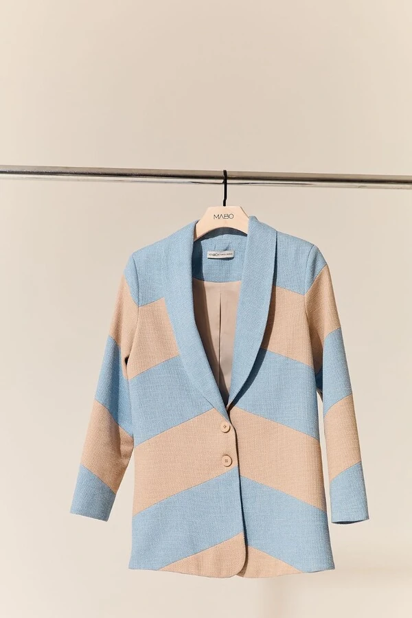 Blazer Tweed Bicolor