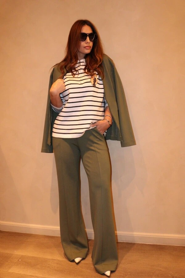 Blusa Listrada Polo Urso