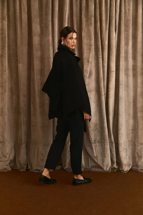 Capa Over Lã Batida