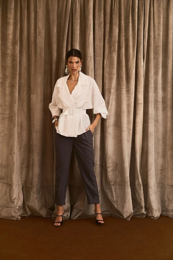 Calça Carrot Alfaiataria