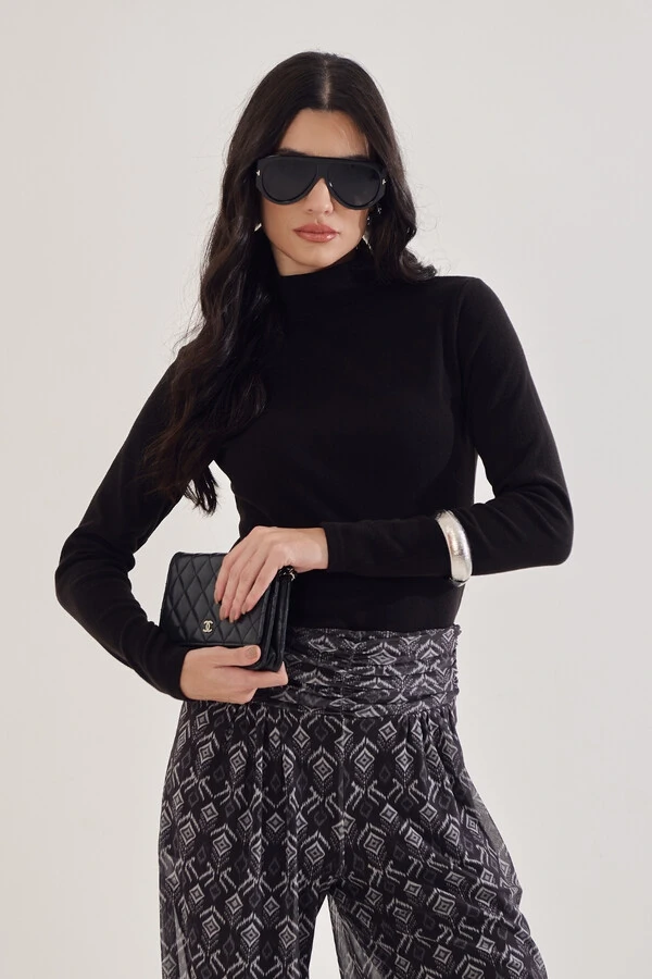 Térmica Turtleneck Manga Longa