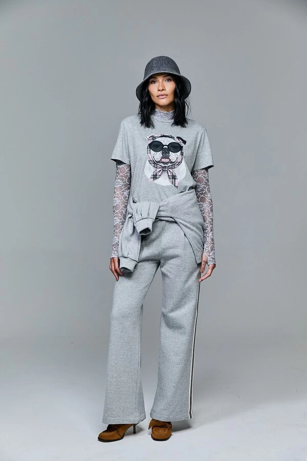 T-shirt Estampada Mascote Charlote