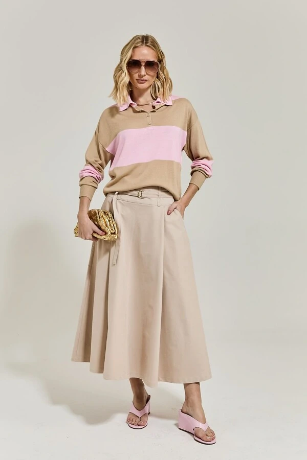 Polo Tricot Maxi Listras