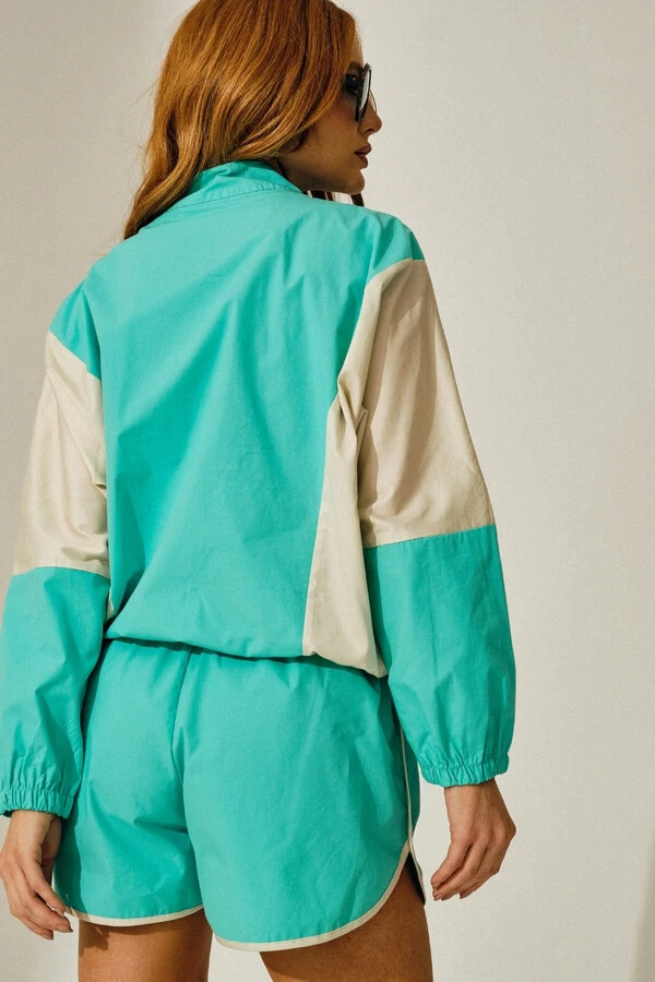 Jaqueta Anorak Bicolor