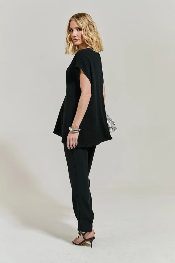 Colete Oversized Decote em V