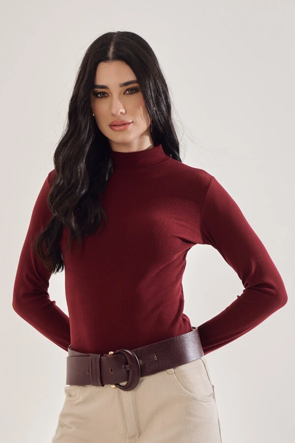 Térmica Turtleneck Manga Longa