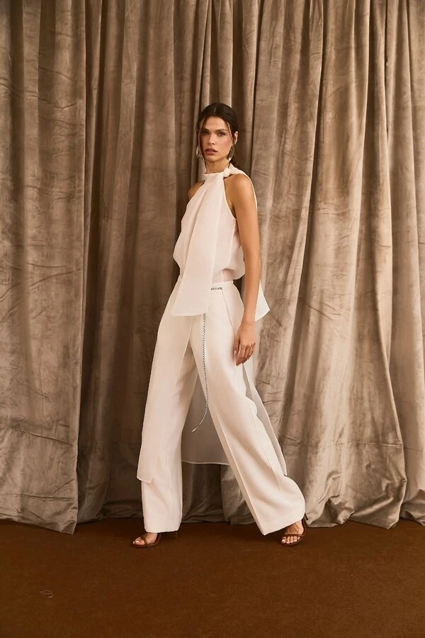 Calça Reta Alfaiataria