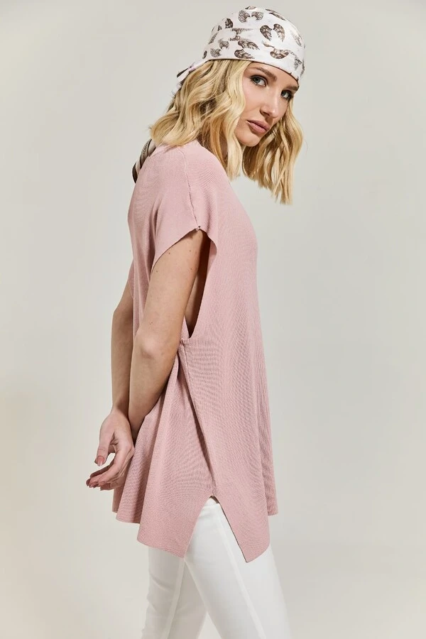 Colete Oversized Decote em V