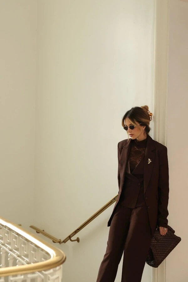 Blazer Alongado Com Lapela