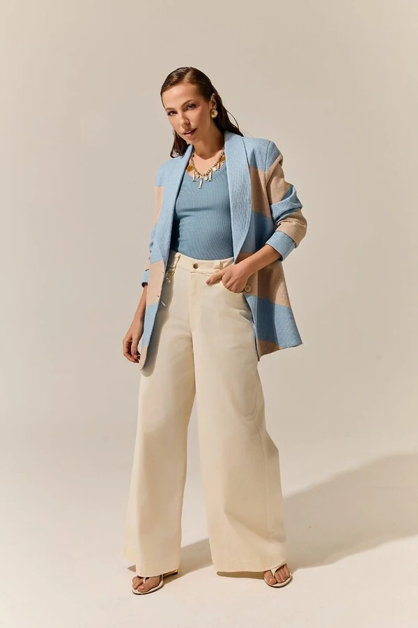 Blazer Tweed Bicolor