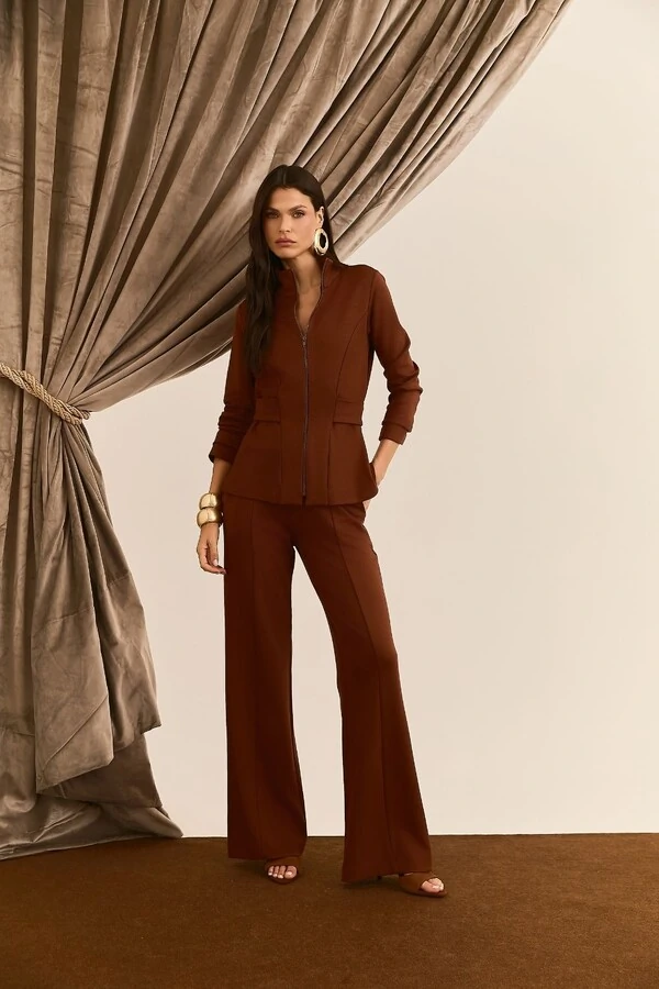 Jaqueta Comfy Gola Alta