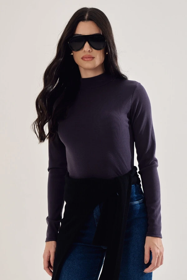 Térmica Turtleneck Manga Longa