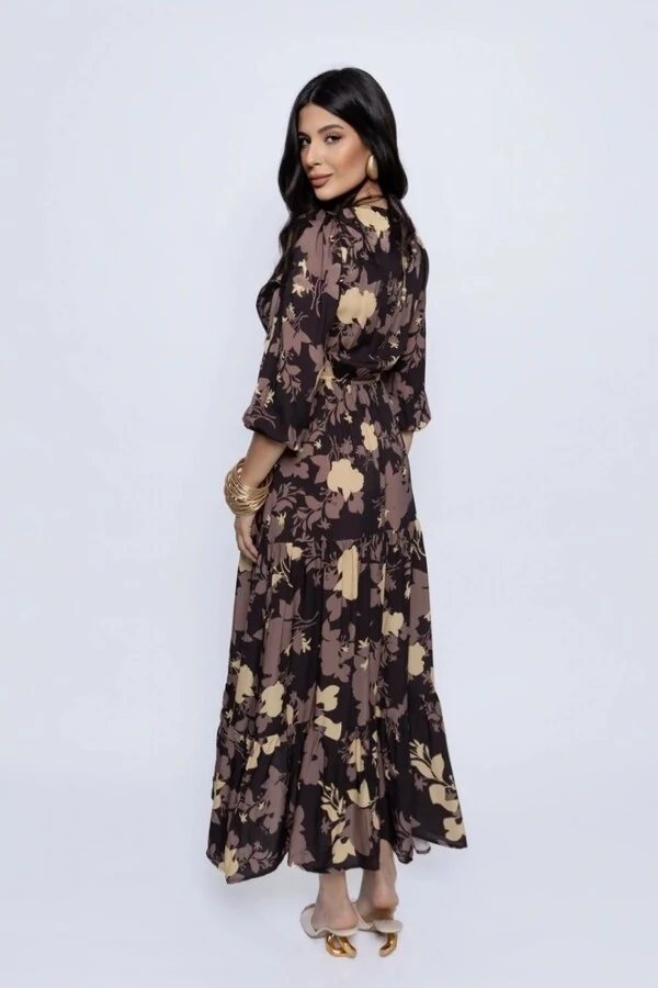 Vestido Longo Estampado