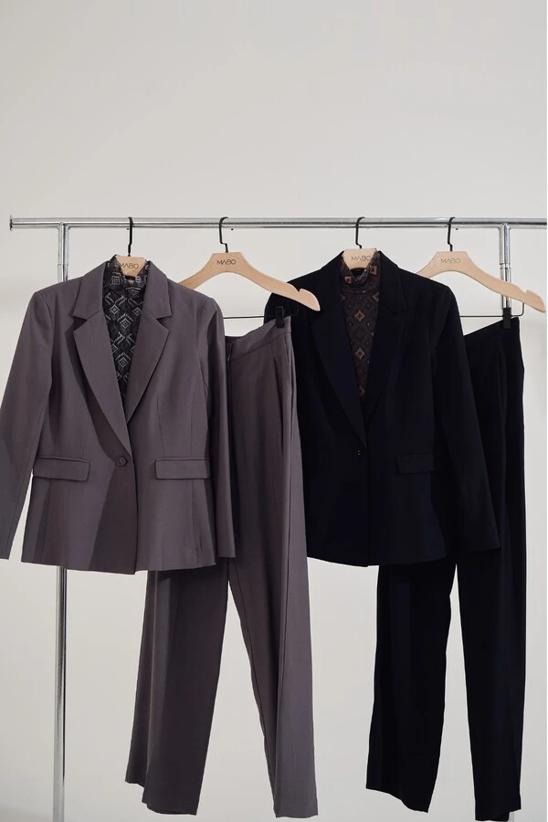 Blazer Alfaiataria Acinturado Com Lapela