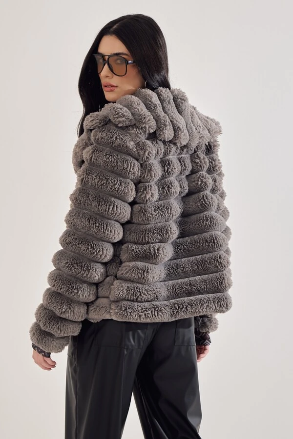 Casaco Faux Fur