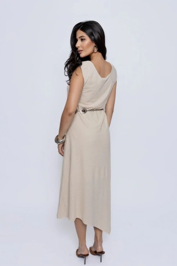 Vestido Assimétrico Malha Texture