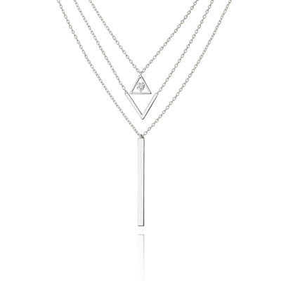 Foto Colar Trio Velmont Ouro Branco