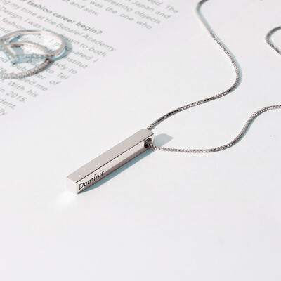 Foto Colar Barra Nomes Personalizado