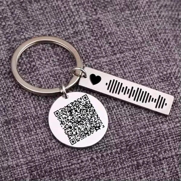 Chaveiro Personalizado Premium com 2 pingentes