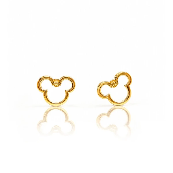 Brinco Infantil Orlando Delicate Ouro Amarelo 18K