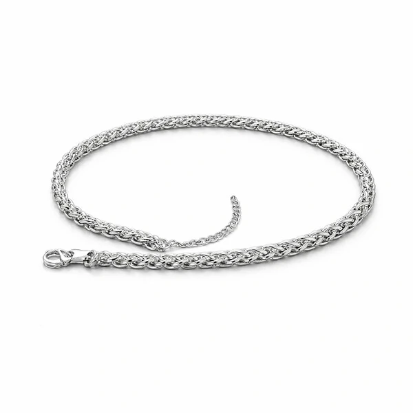 Pulseira John Trançada em Aço Inox