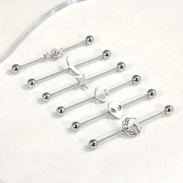 Piercing Barra Personalizado em Aço Inox